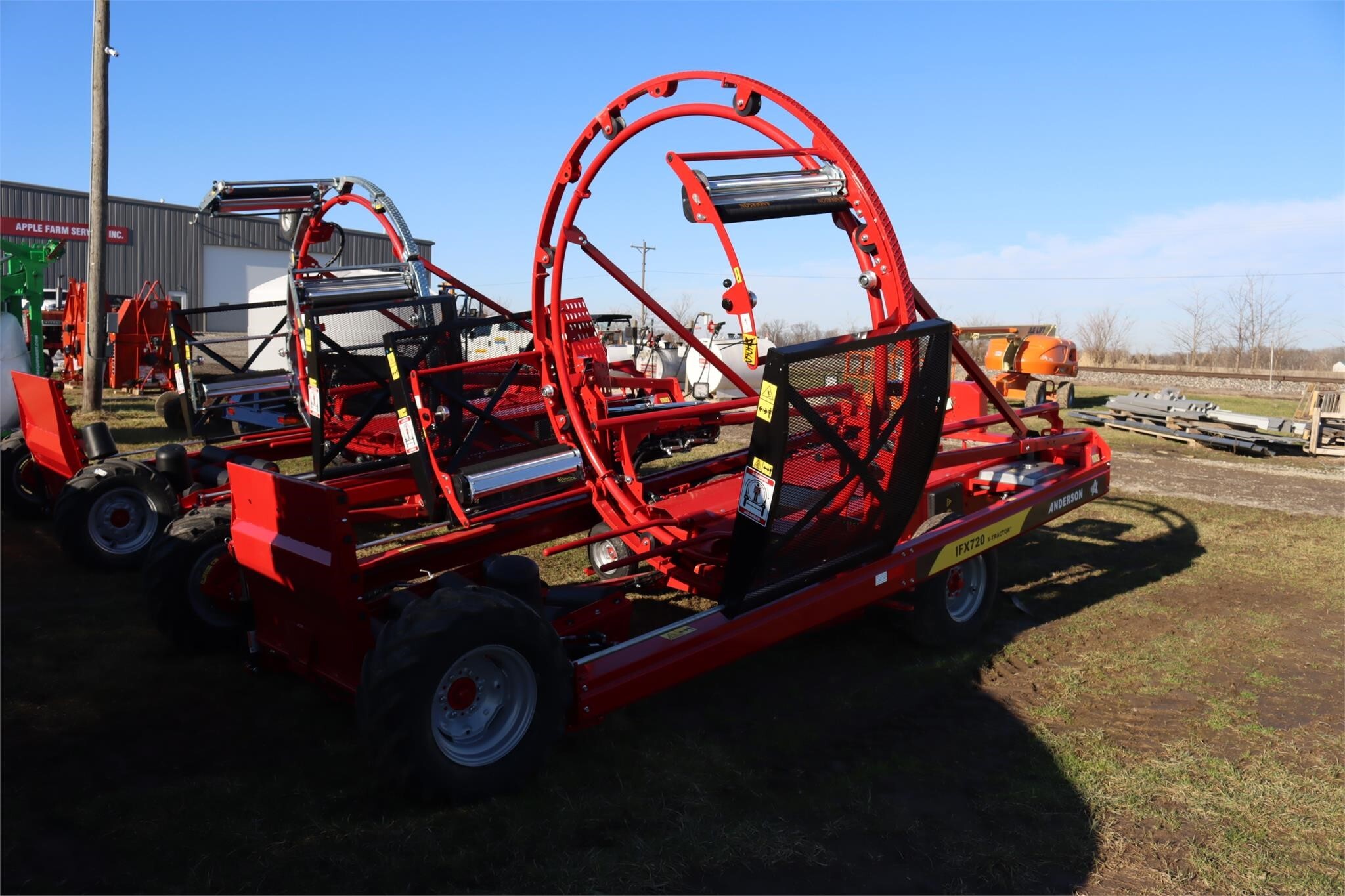 Anderson Hybrid X Bale Wrapper Call Machinery Pete