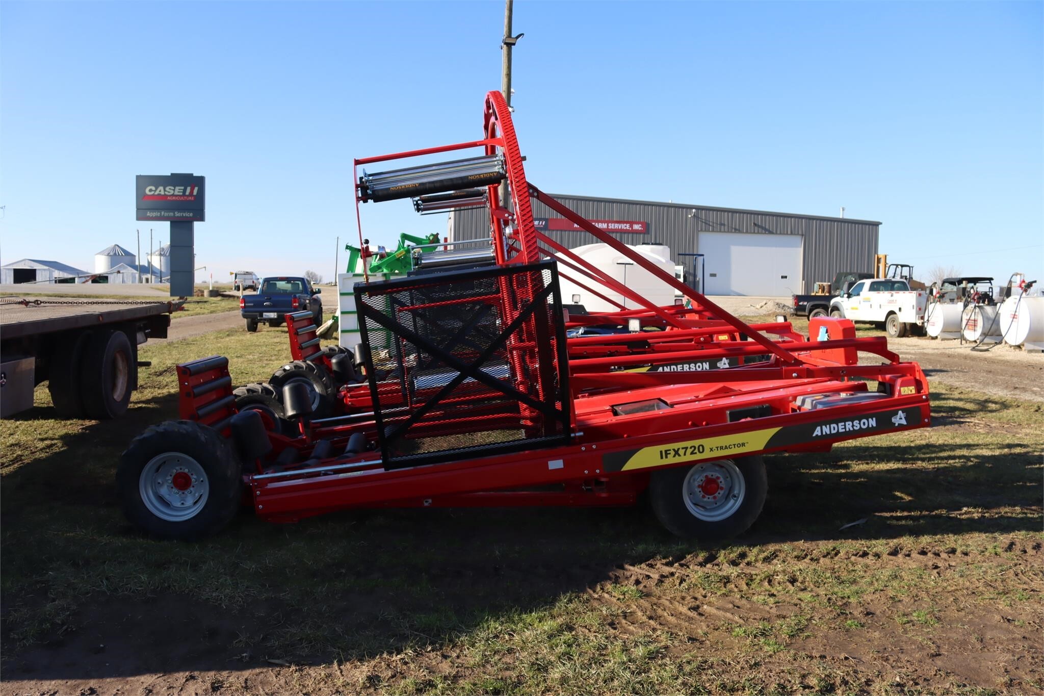 Anderson Hybrid X Bale Wrapper Call Machinery Pete