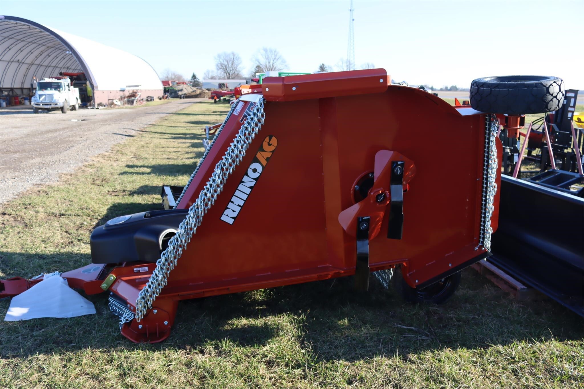 2023 Rhino TS12 Rotary Cutter Call Machinery Pete