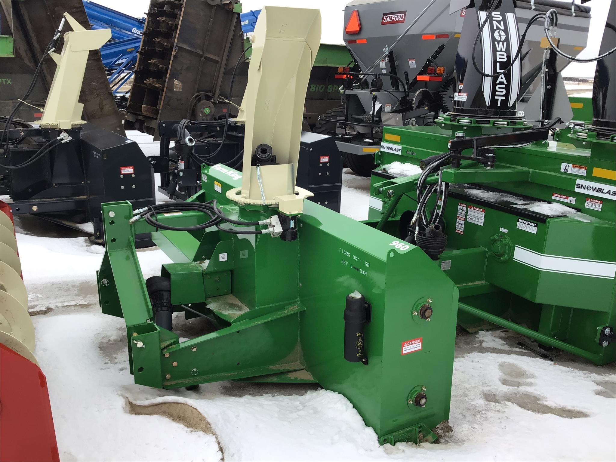 Buhler Farm King Y960QL Snow Blower 6,850 Machinery Pete
