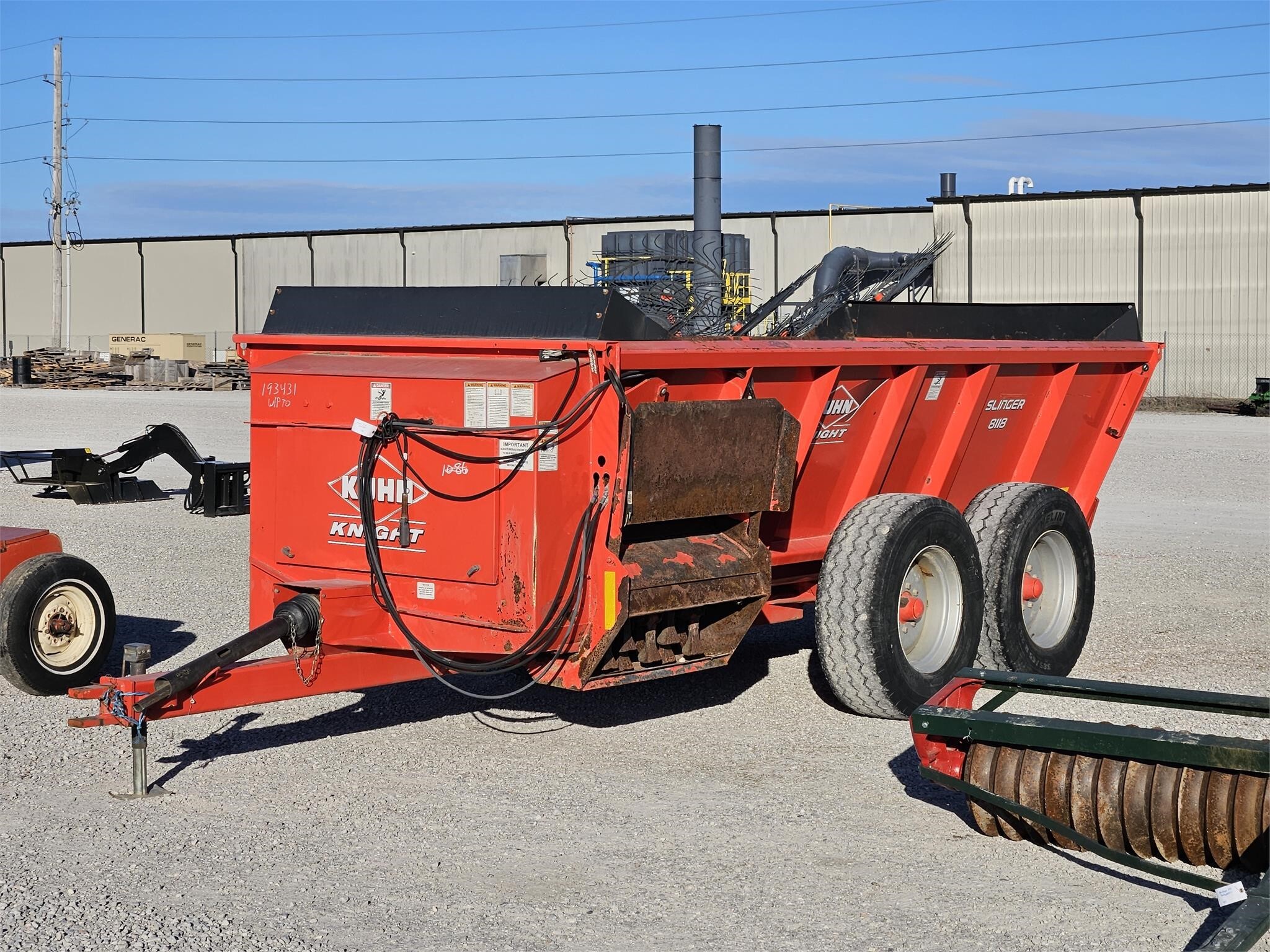 Kuhn Knight 8118 Manure Spreader 23,900 Machinery Pete