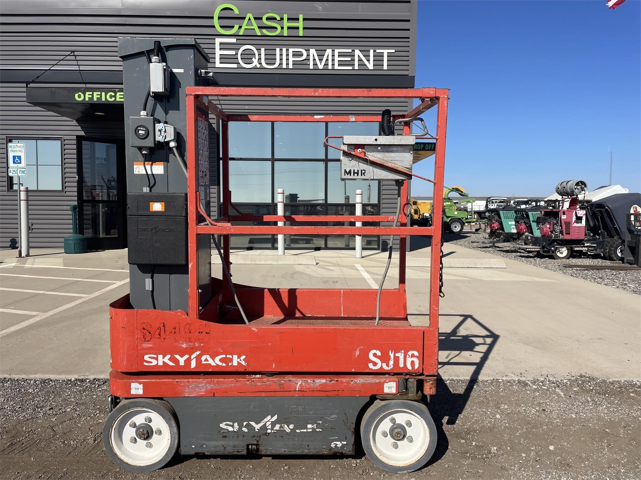2016 Skyjack SJ16 Scissor Lift 3,900 Machinery Pete