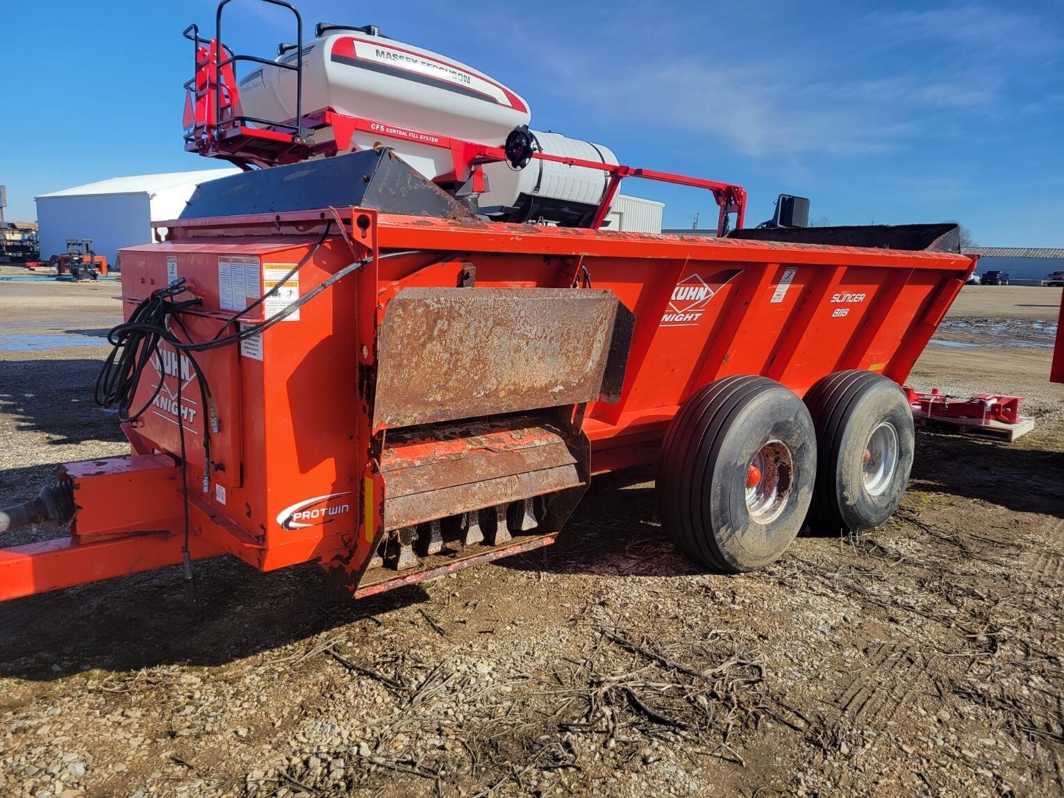 Kuhn Knight 8118 Manure Spreader 19,500 Machinery Pete