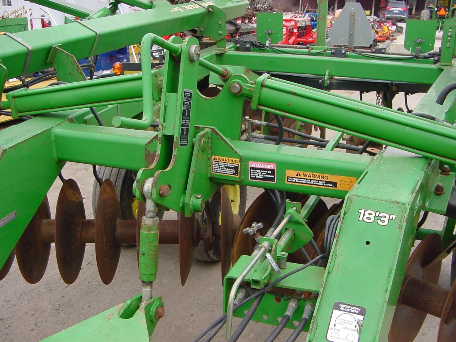 John Deere 637 Disk 17,000 Machinery Pete