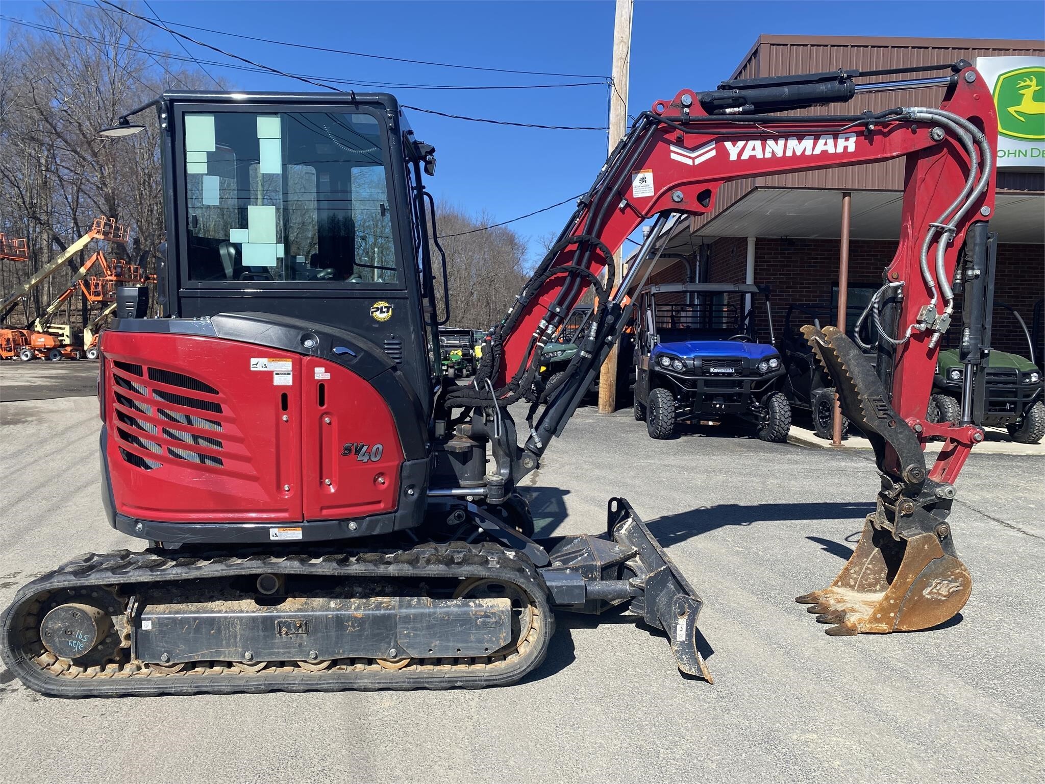 2023 Yanmar SV40 Mini Excavator 69,900 Machinery Pete