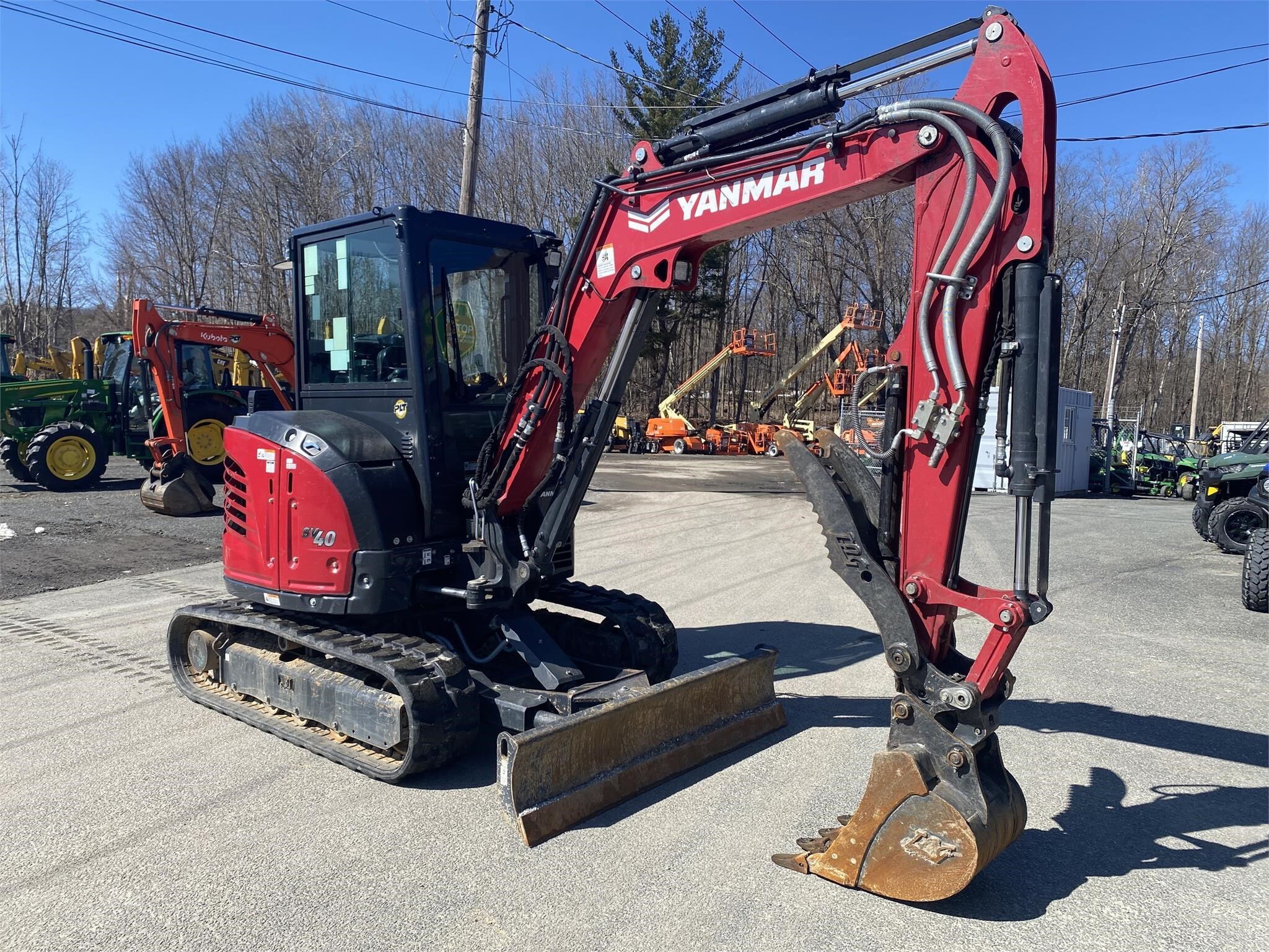 2023 Yanmar SV40 Mini Excavator 69,900 Machinery Pete