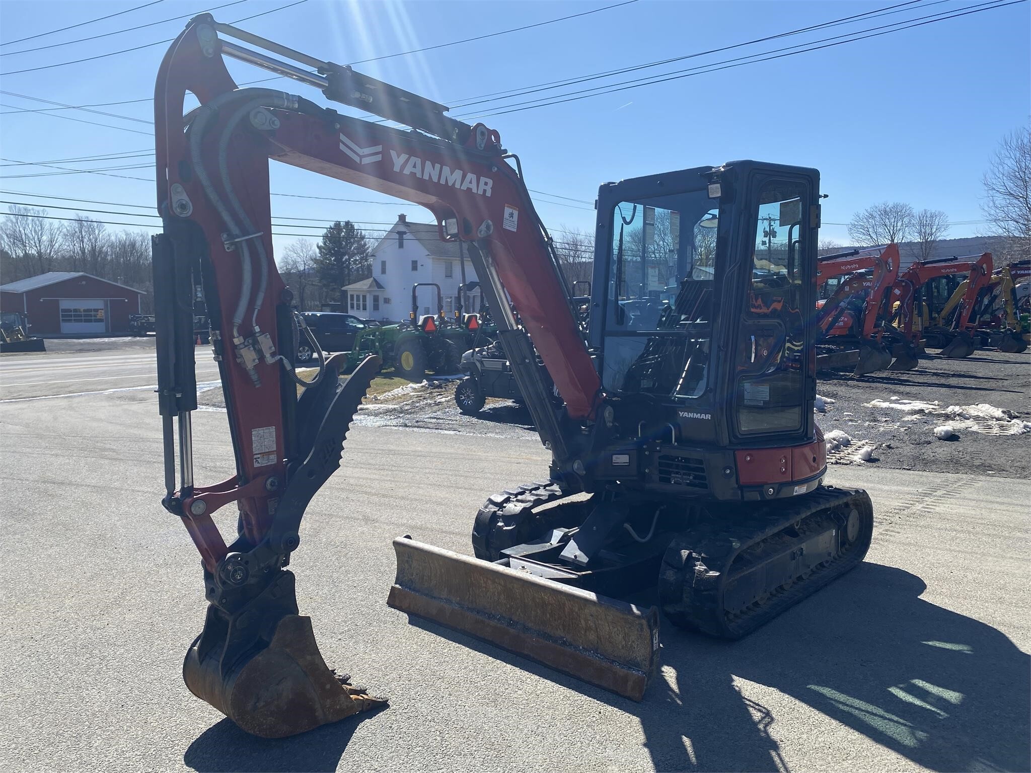 2023 Yanmar SV40 Mini Excavator 69,900 Machinery Pete