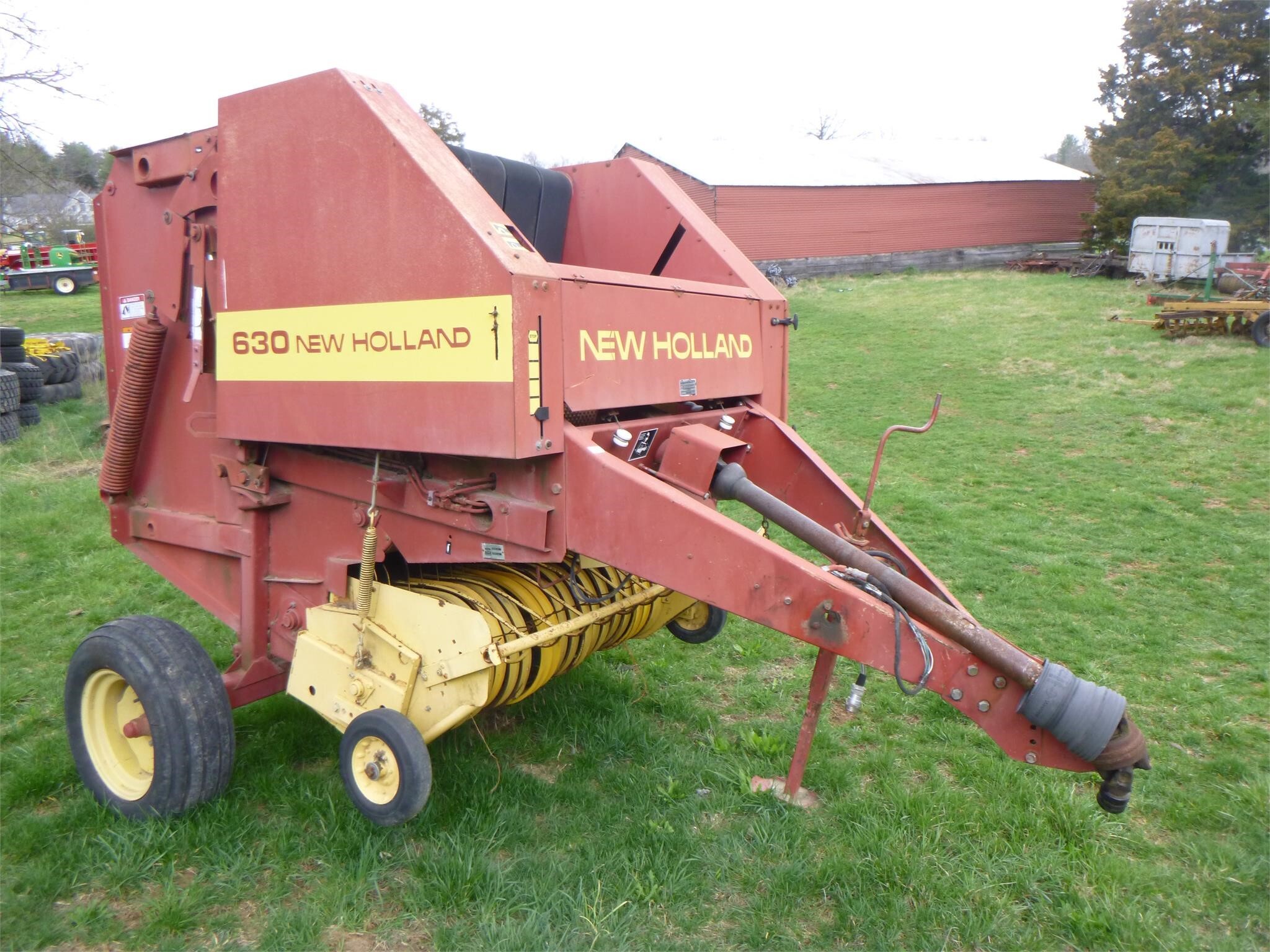 1994 New Holland 630 Round Baler 3,750 Machinery Pete
