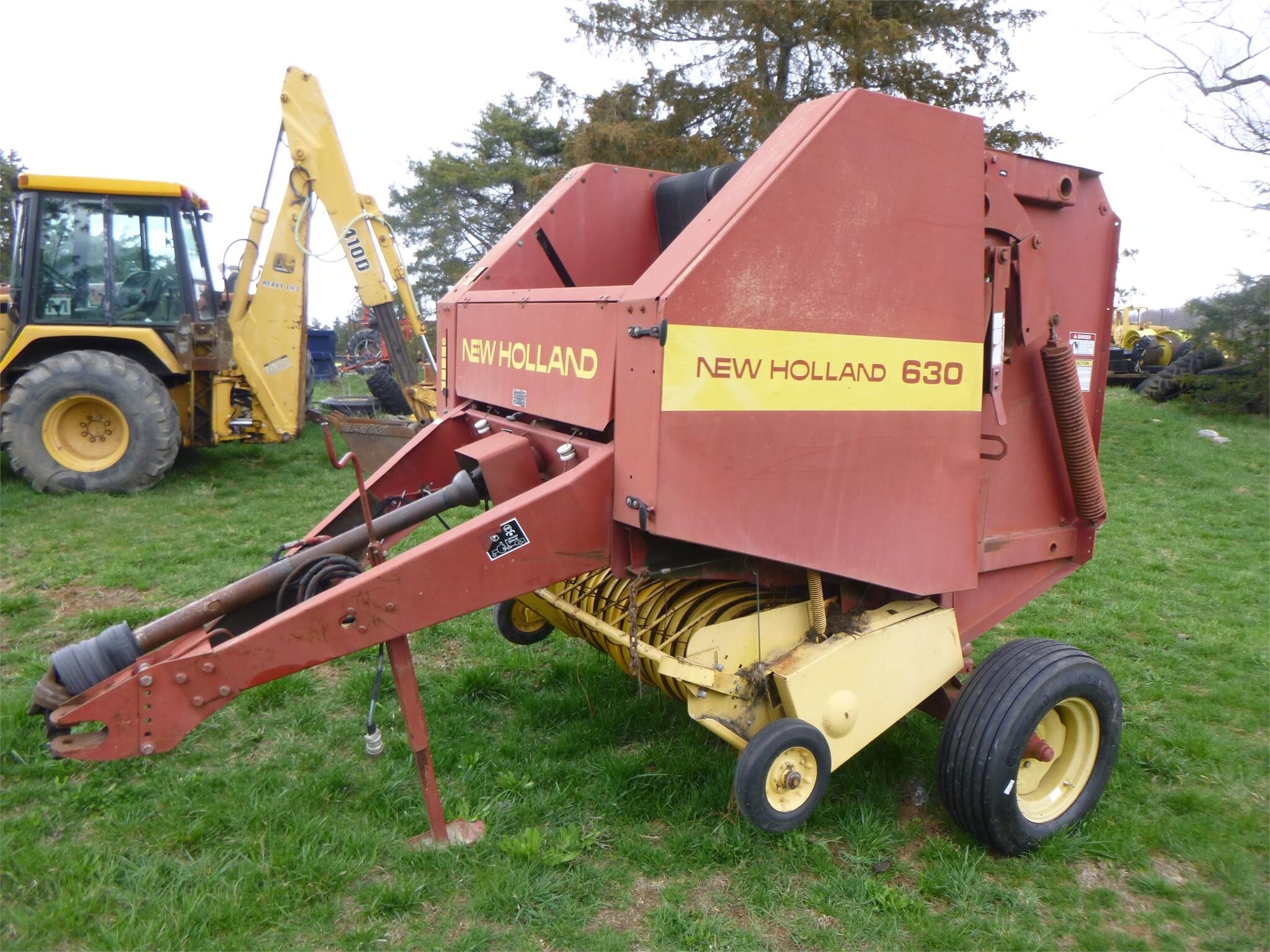 1994 New Holland 630 Round Baler 3,750 Machinery Pete