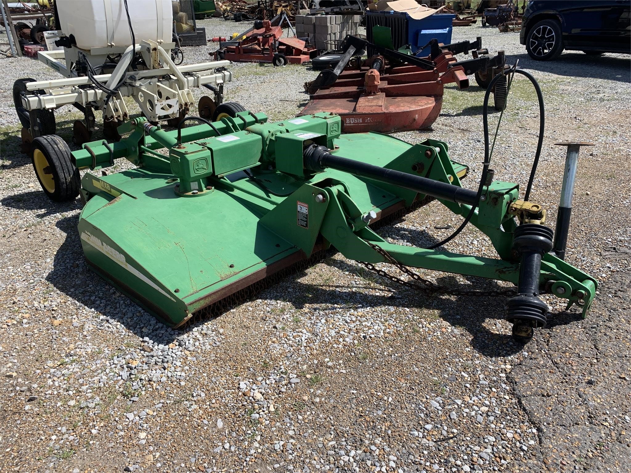 2014 John Deere MX8 Rotary Cutter 5,500 Machinery Pete