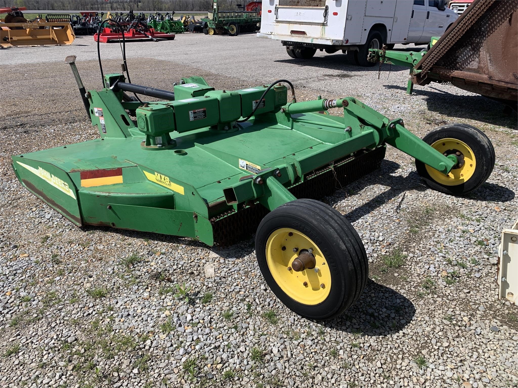 2014 John Deere MX8 Rotary Cutter 5,500 Machinery Pete