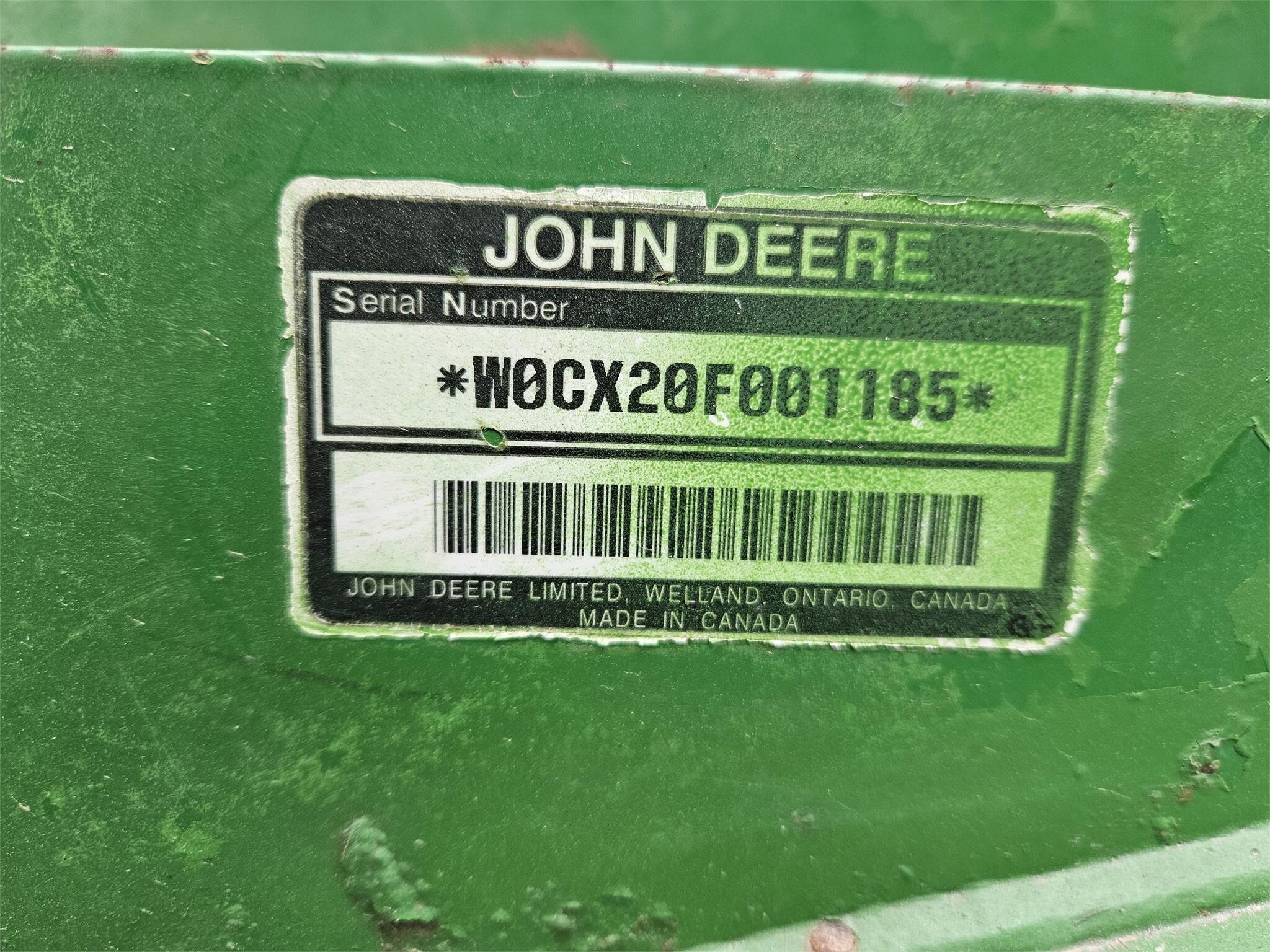 John Deere CX20 Rotary Cutter Call Machinery Pete