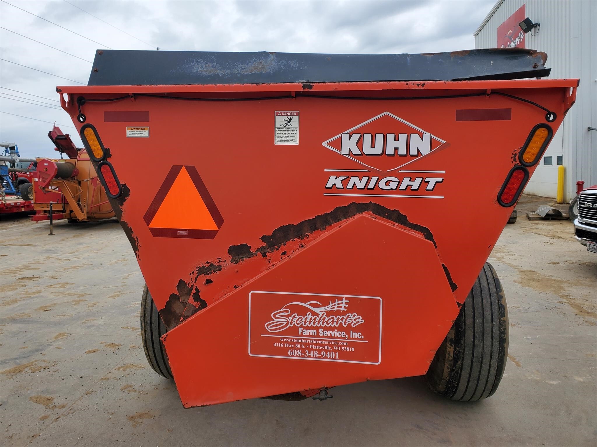 Kuhn Knight 8124 Manure Spreader 29,900 Machinery Pete