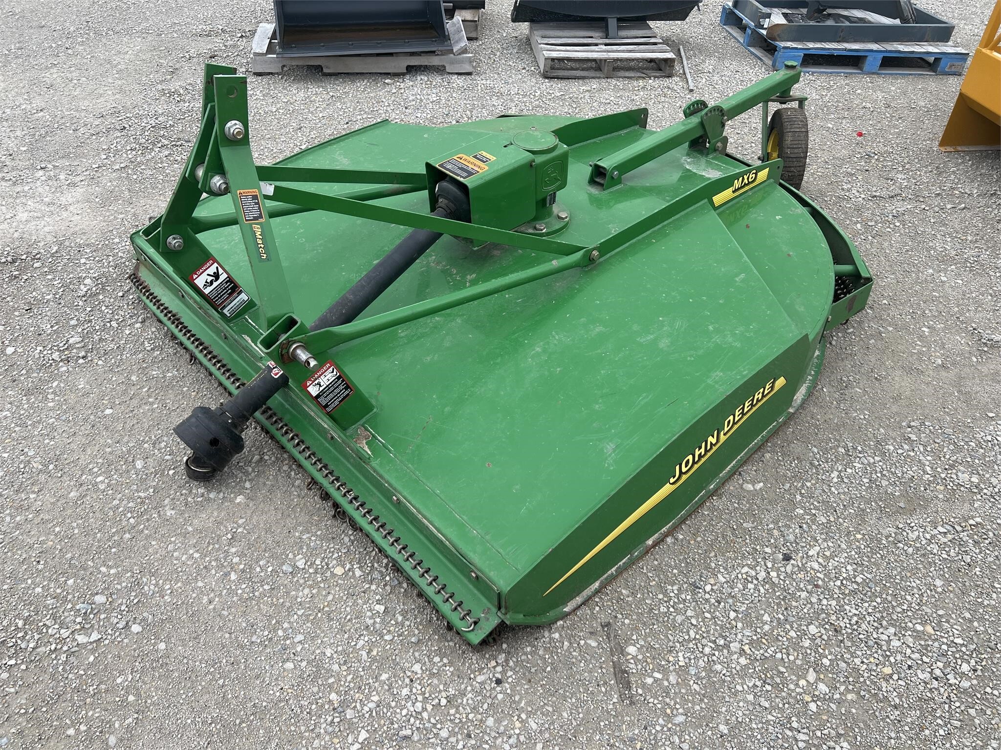 John Deere MX6 Rotary Cutter 3,500 Machinery Pete
