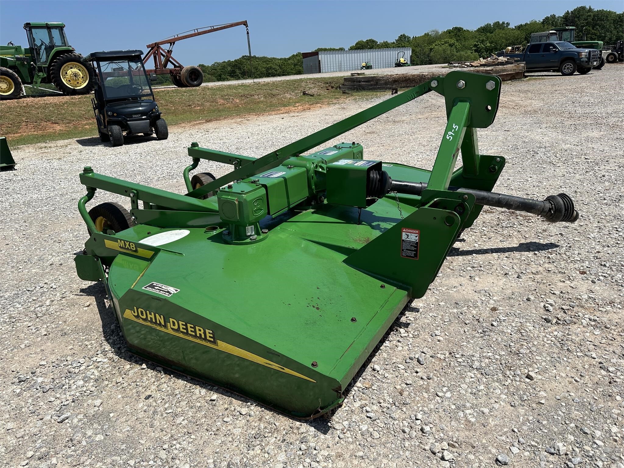 John Deere MX8 Rotary Cutter 5,950 Machinery Pete