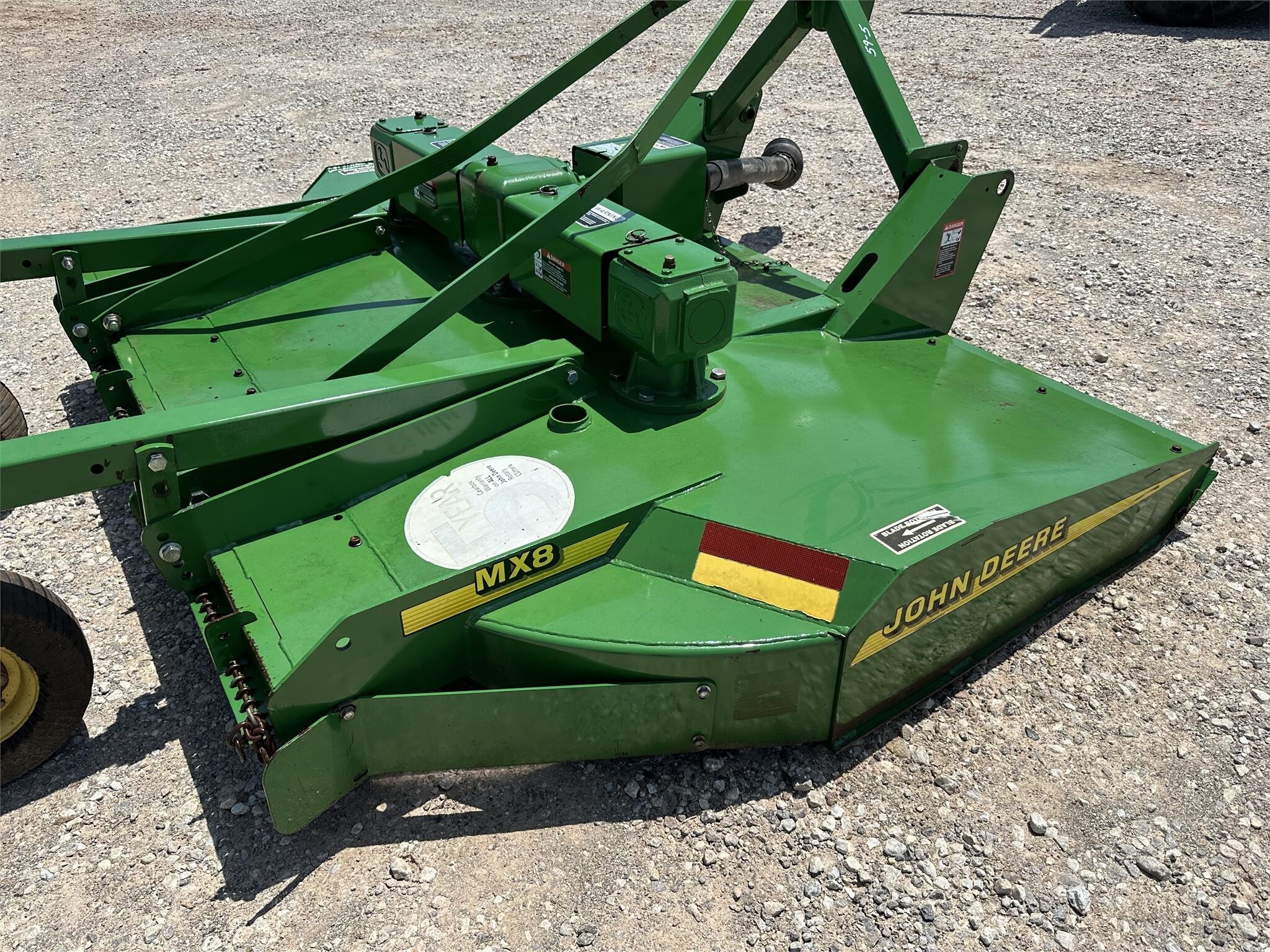 John Deere MX8 Rotary Cutter 5,950 Machinery Pete