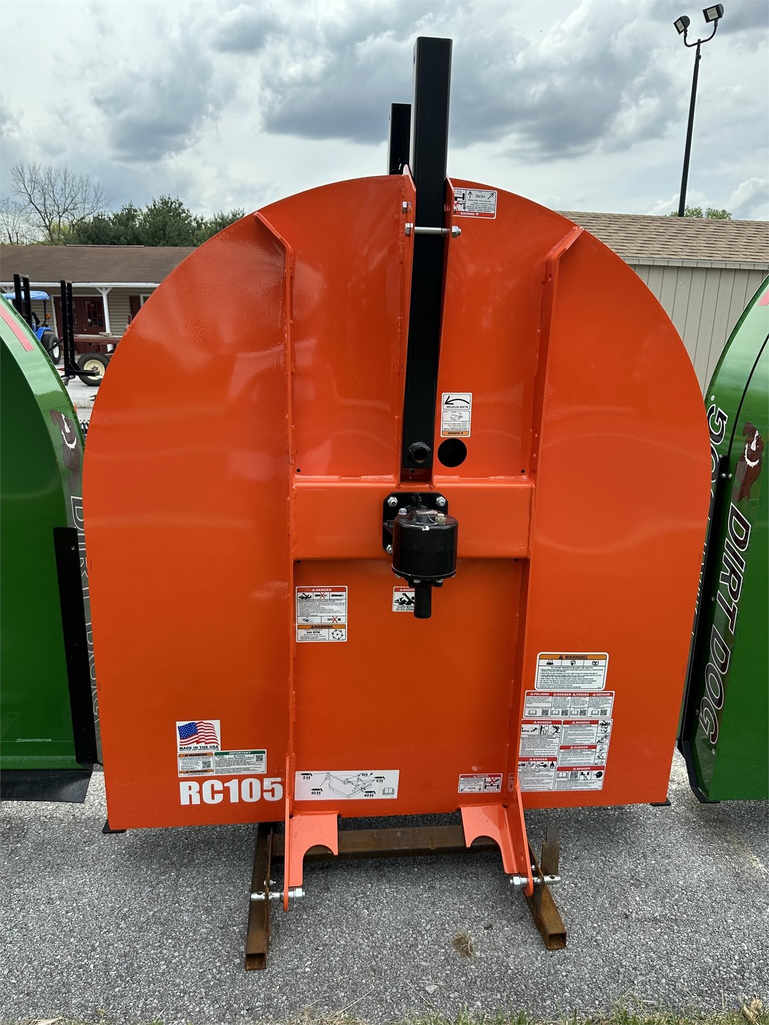 Dirt Dog RC105 Rotary Cutter 1,950 Machinery Pete