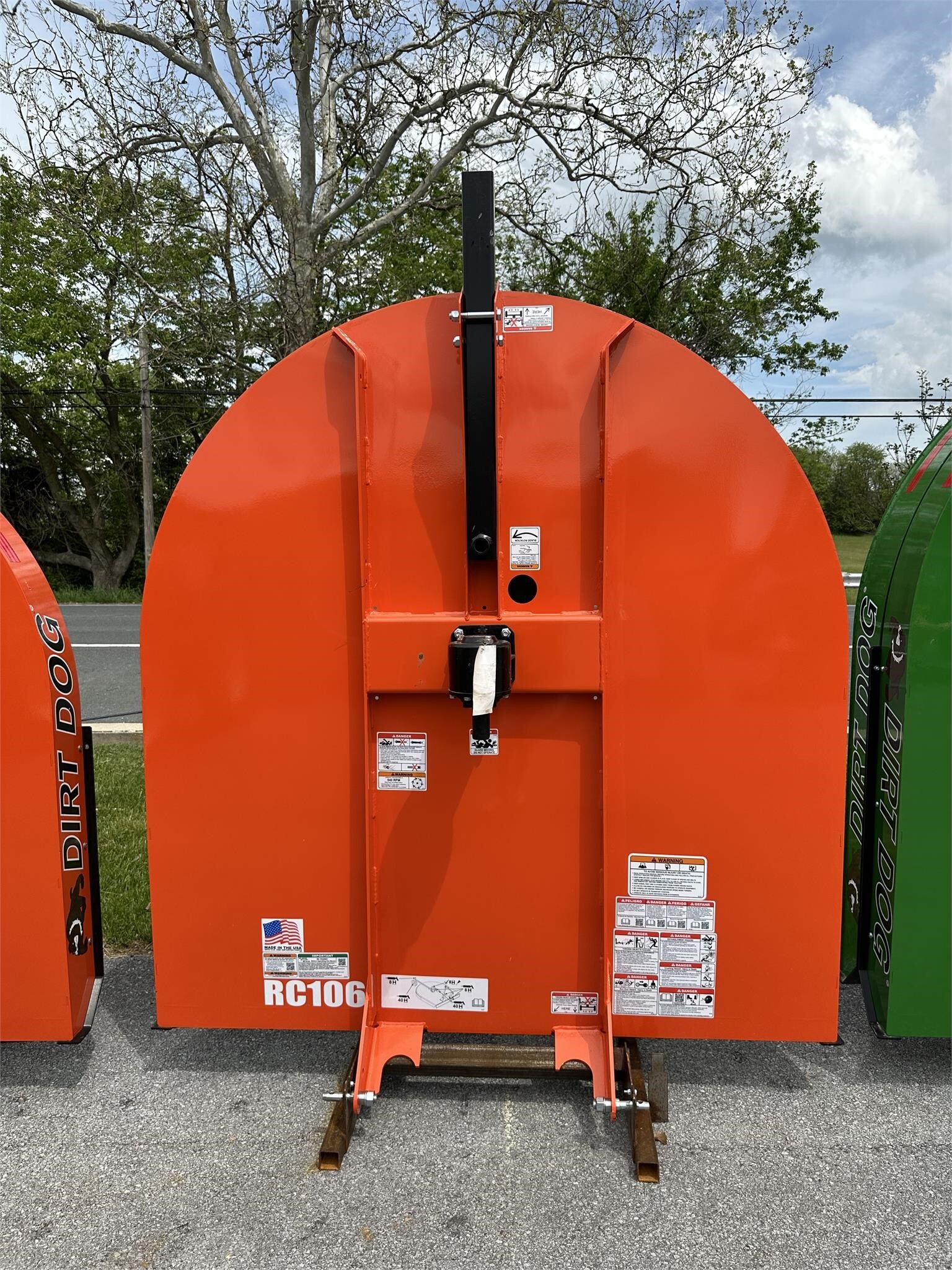 Dirt Dog RC106 Rotary Cutter 2,250 Machinery Pete