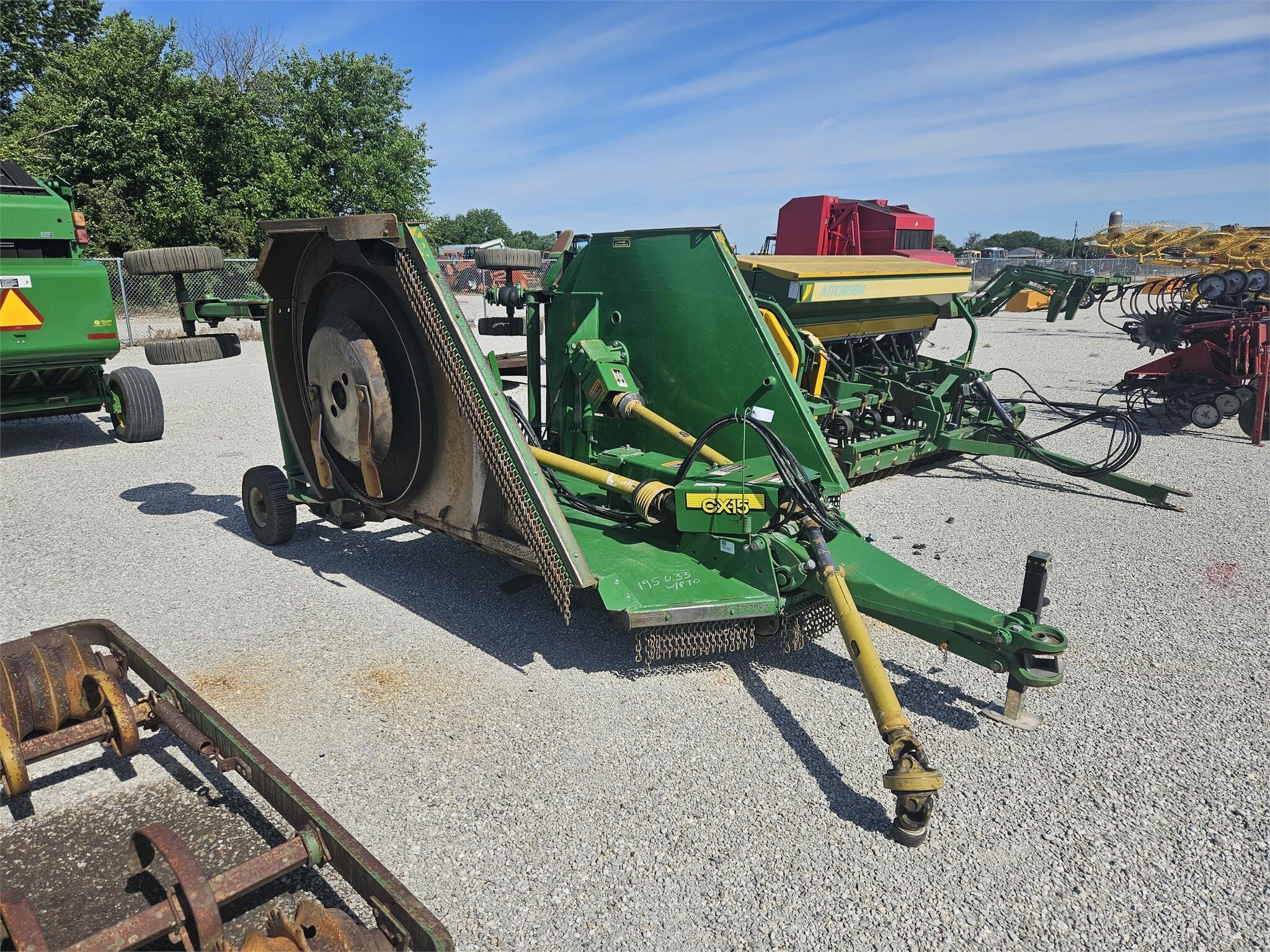 2013 John Deere CX15 Rotary Cutter 15,900 Machinery Pete