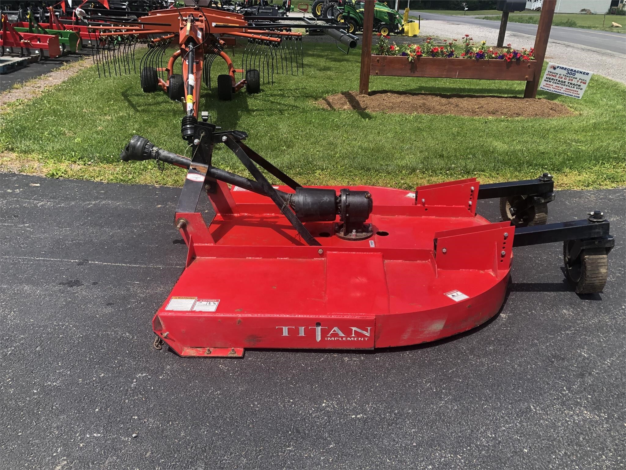 2018 Titan Attachments 1506 Rotary Cutter Call Machinery Pete