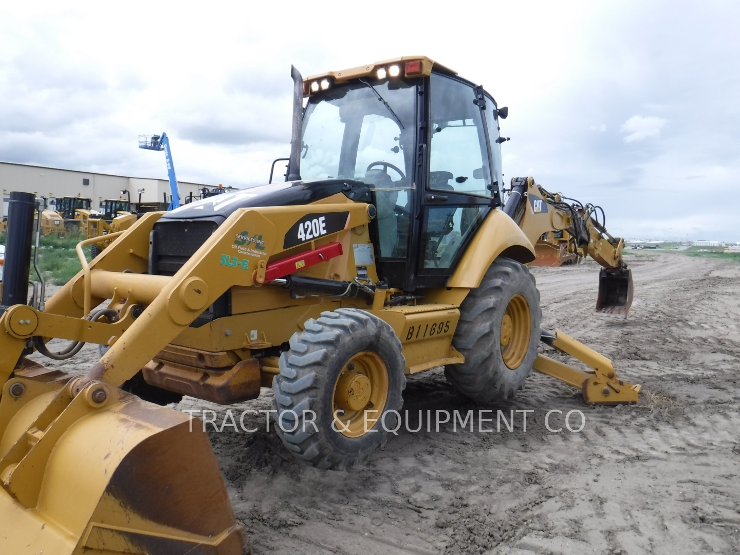 2008 Caterpillar 420E 4ECB Backhoe 44,000 Machinery Pete
