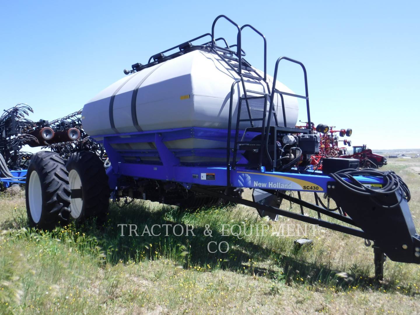 2000 New Holland SD550 Air Seeder 44,700 Machinery Pete