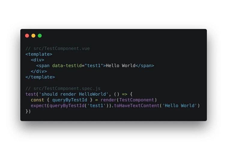 Vue Testing Library的简介及使用教程 Made with Vuejs