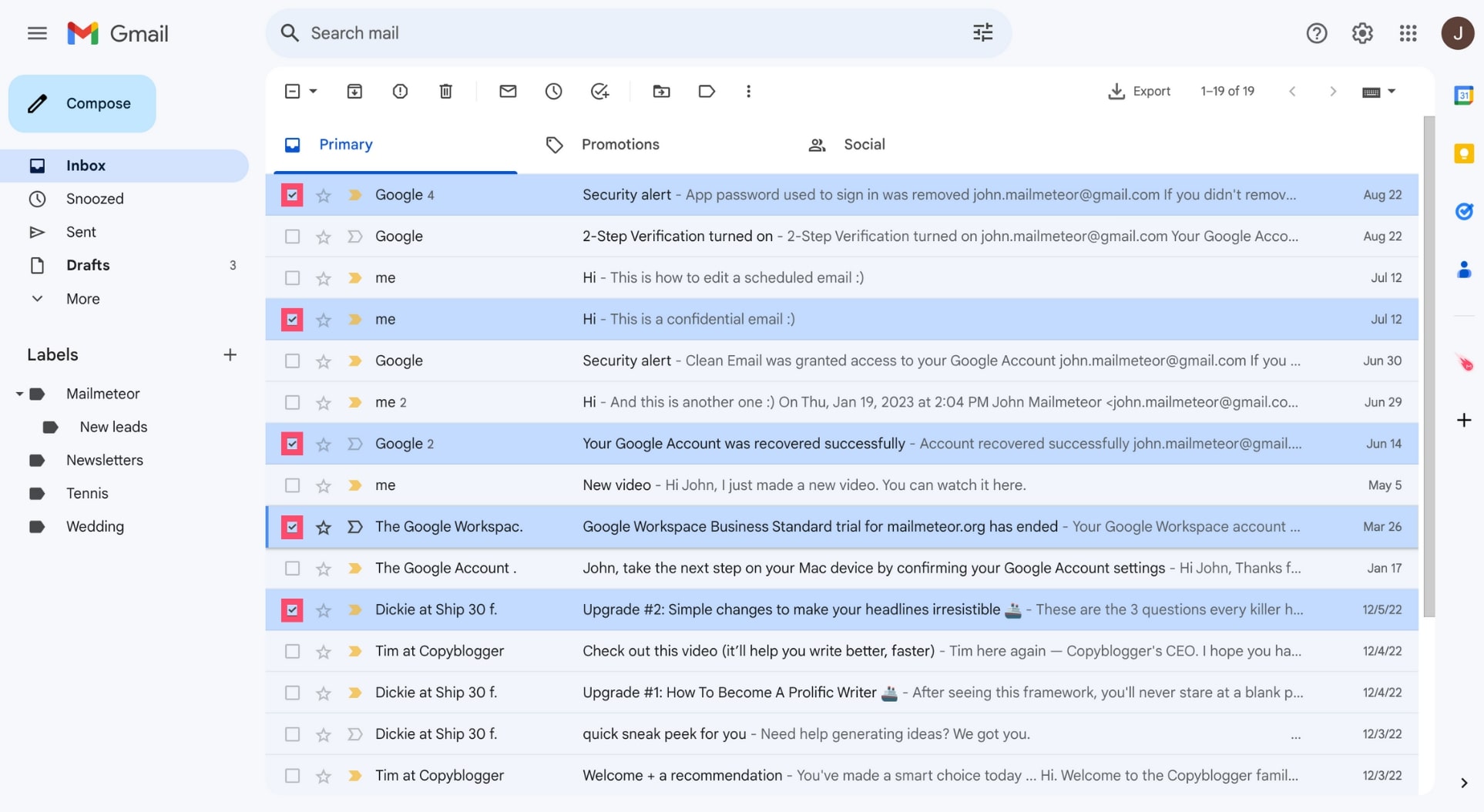 How to Delete Emails in Gmail