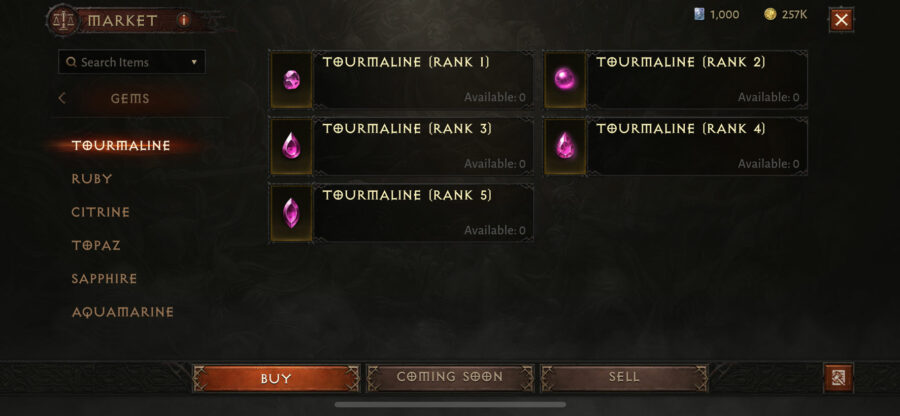 Diablo Immortal Marketplace Maxroll.gg Overview
