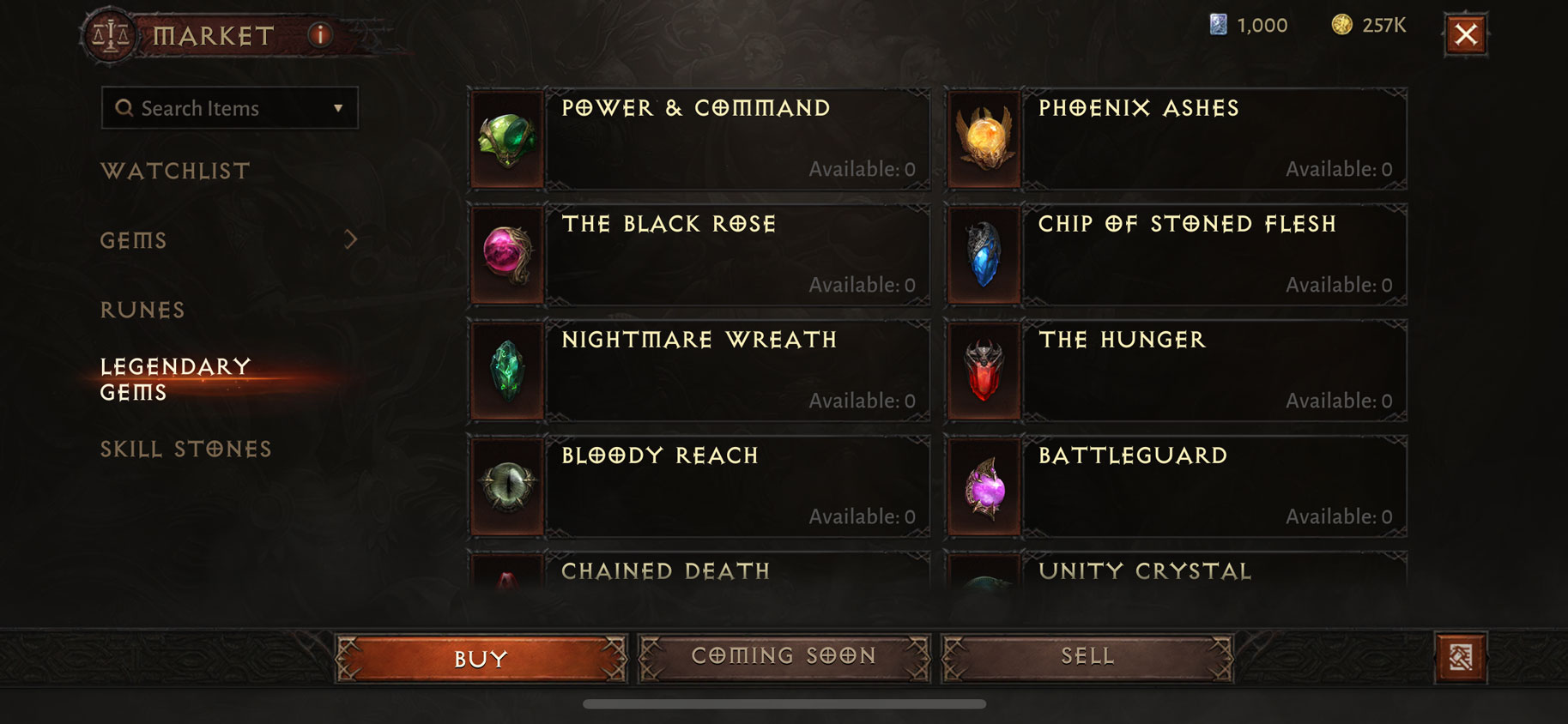 Diablo Immortal Marketplace Maxroll.gg Overview