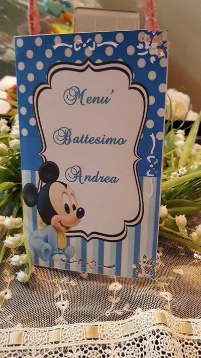 Invito Battesimo Bimbo Con Topolino Feste Biglietti E Inviti Su Misshobby