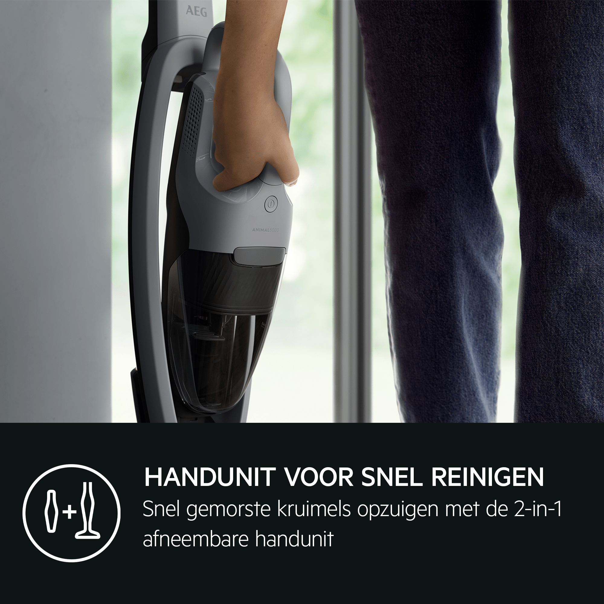 AEG Steelstofzuiger Animal 5000 (AS52AB21UG)