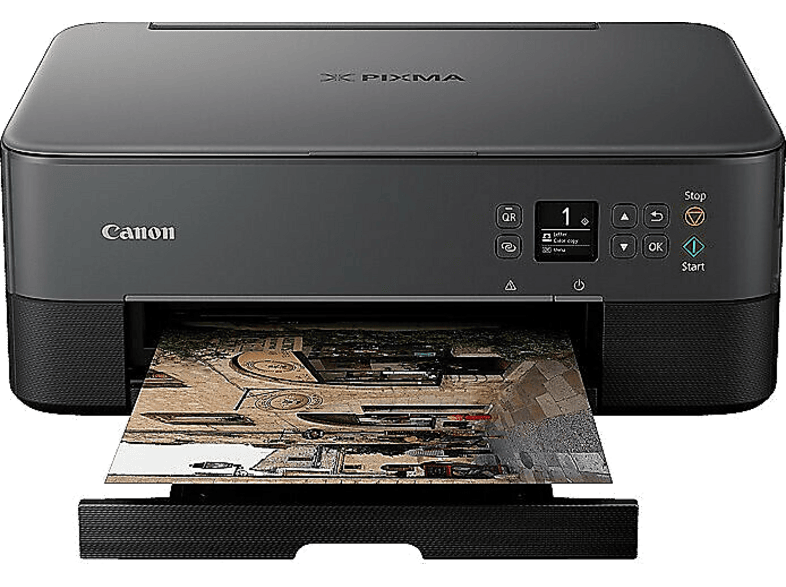 CANON Multifunktionsdrucker PIXMA TS5350 schwarz, Tinte (3773C006