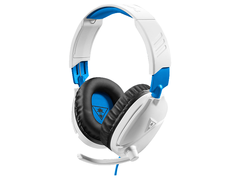 TURTLE BEACH Recon 70, Overear Gaming Headset Weiß/Blau