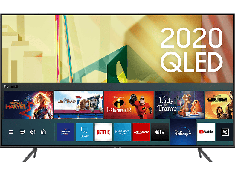 SAMSUNG Q70T (2020) 85 Zoll 4K Smart TV QLED Fernseher online kaufen