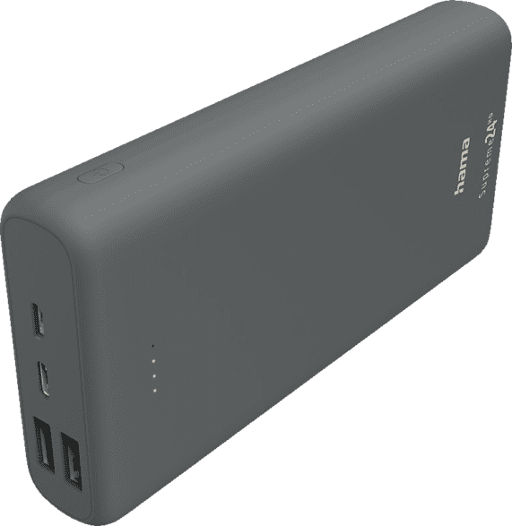 HAMA Powerbank Supreme 24HD 24 000 mAh Zwart (00201670)