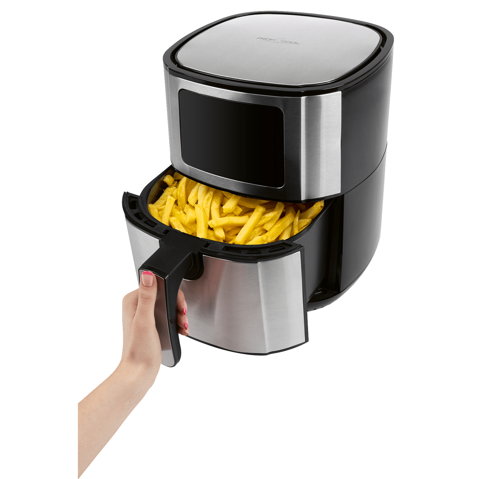 PROFI COOK PC-FR 1239H Öl- und fettfreie Heißluft-Fritteuse (5,5 l