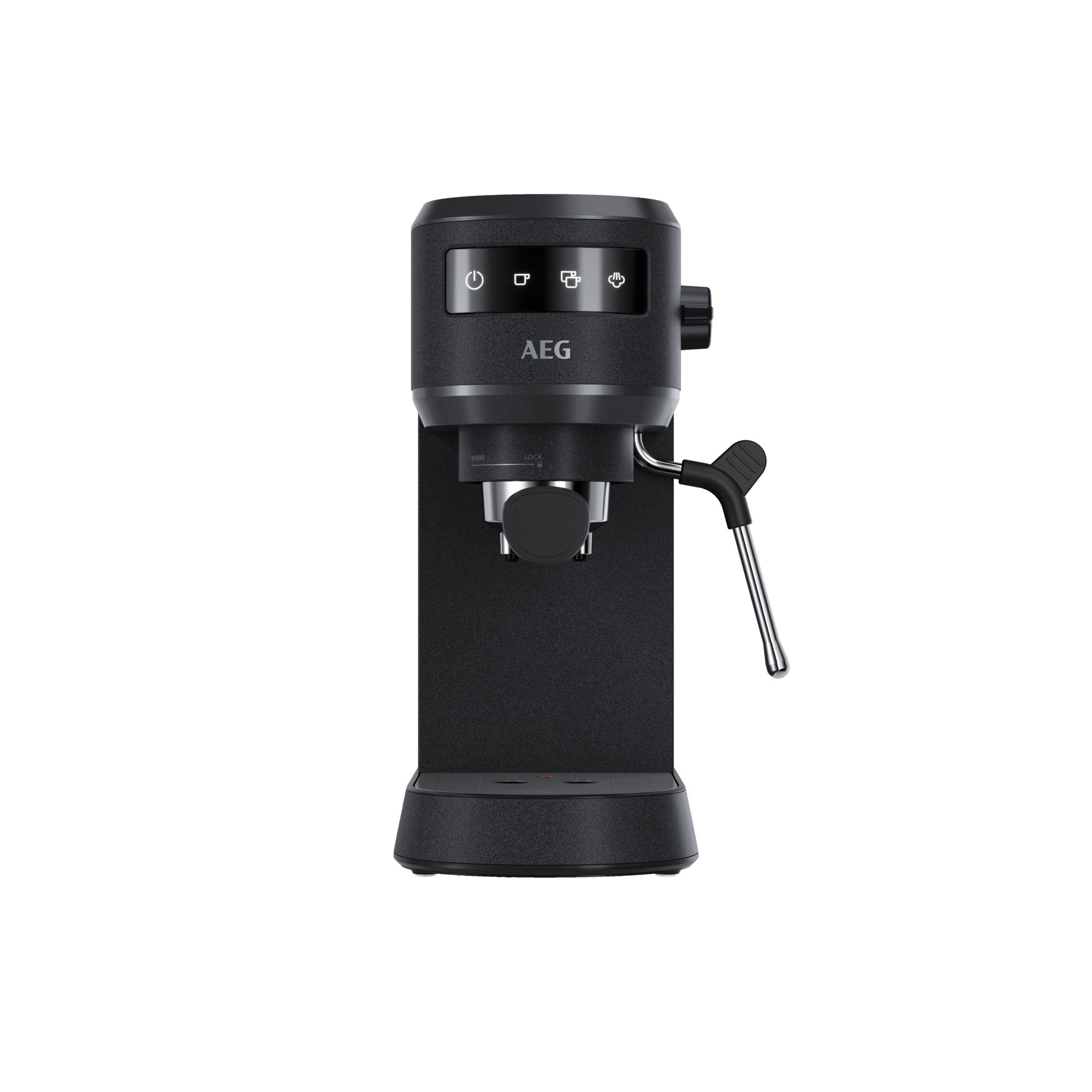 AEG Espresso Siebträgermaschine EC6-1-6BST Gourmet 6 Black Stainless