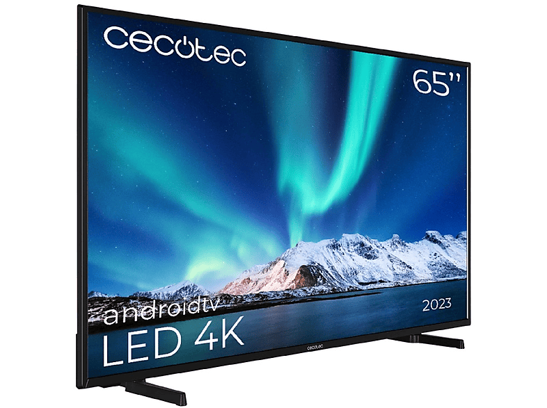 TV LED 65" TV A series ALU00065 CECOTEC, HD+, Smart TV, Black