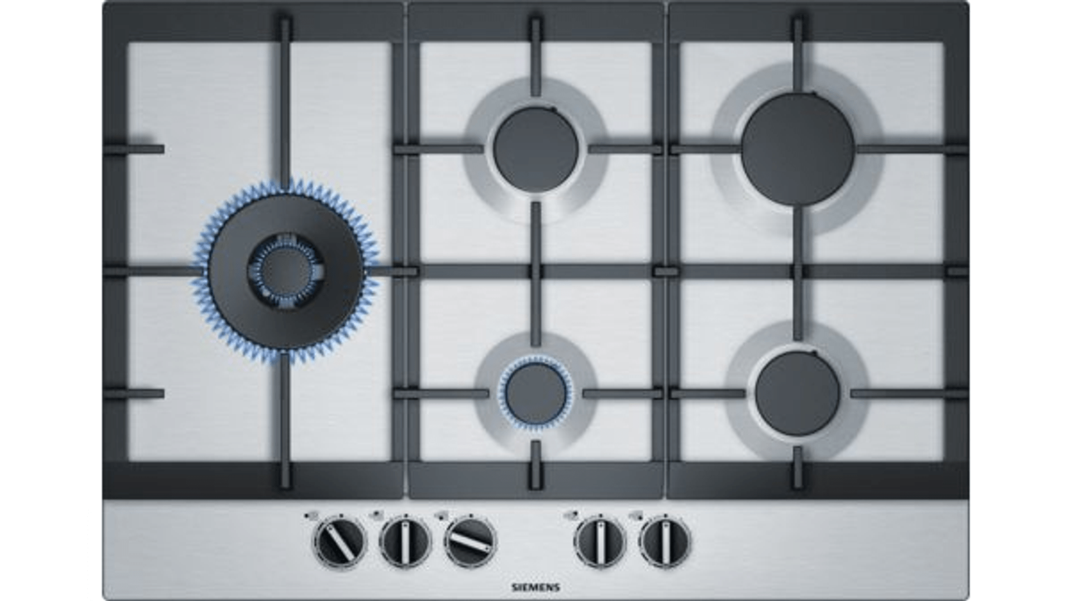 SIEMENS EC7A5SB90 Gasherd (750 mm breit, 5 Kochfelder) | MediaMarkt