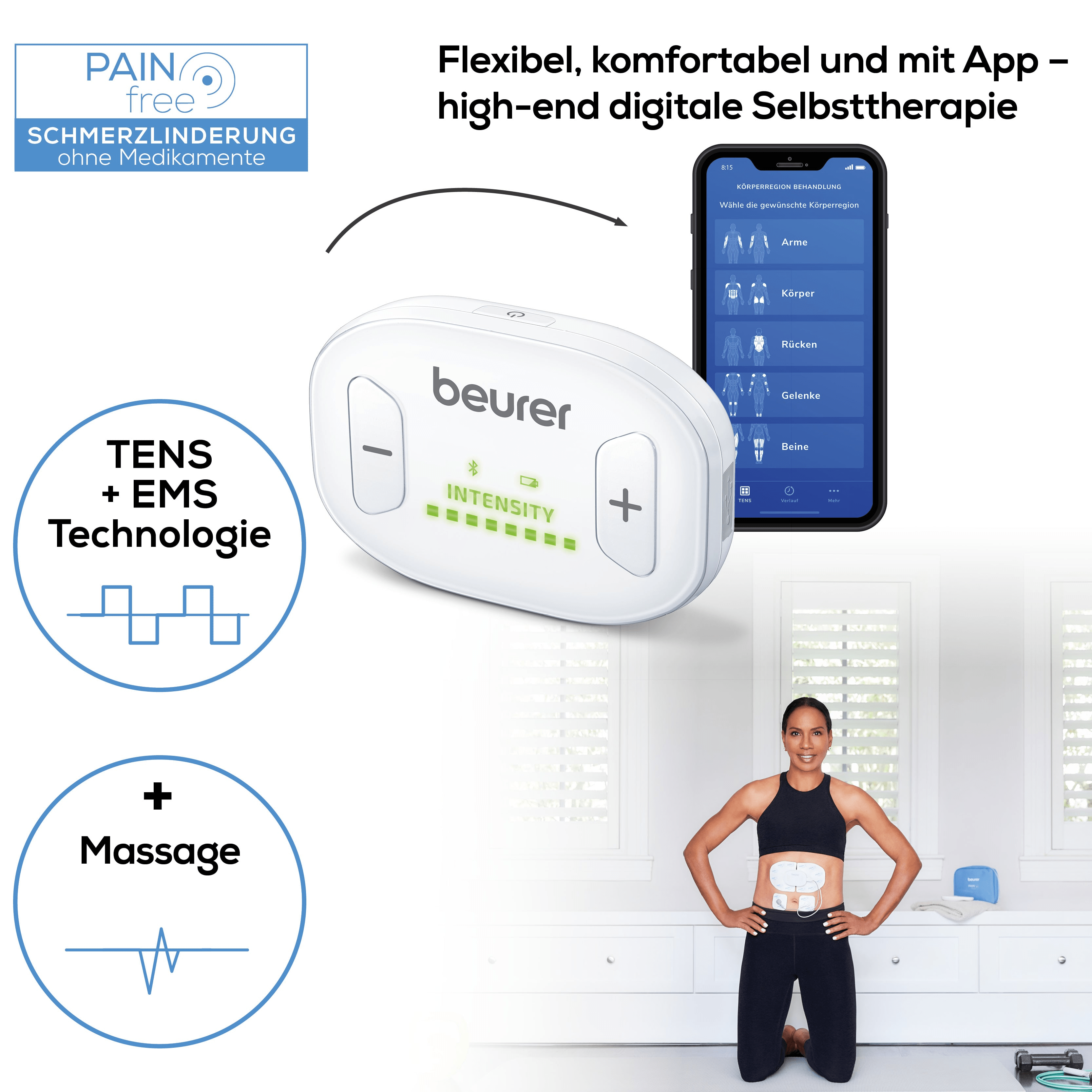 BEURER Menstrual Relax EM 70 Elektrische Muskelstimulation | SATURN