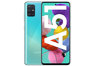 Móvil - Galaxy A51 Samsung, Azul, 128 Gb, 6,5 ", Exynos9611 Quad 2.3 Ghz + Quad 1.7 Ghz | Mediamarkt