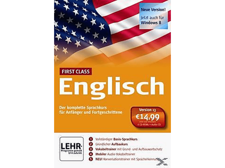 First Class Sprachkurs Englisch 13.0 [PC] MediaMarkt