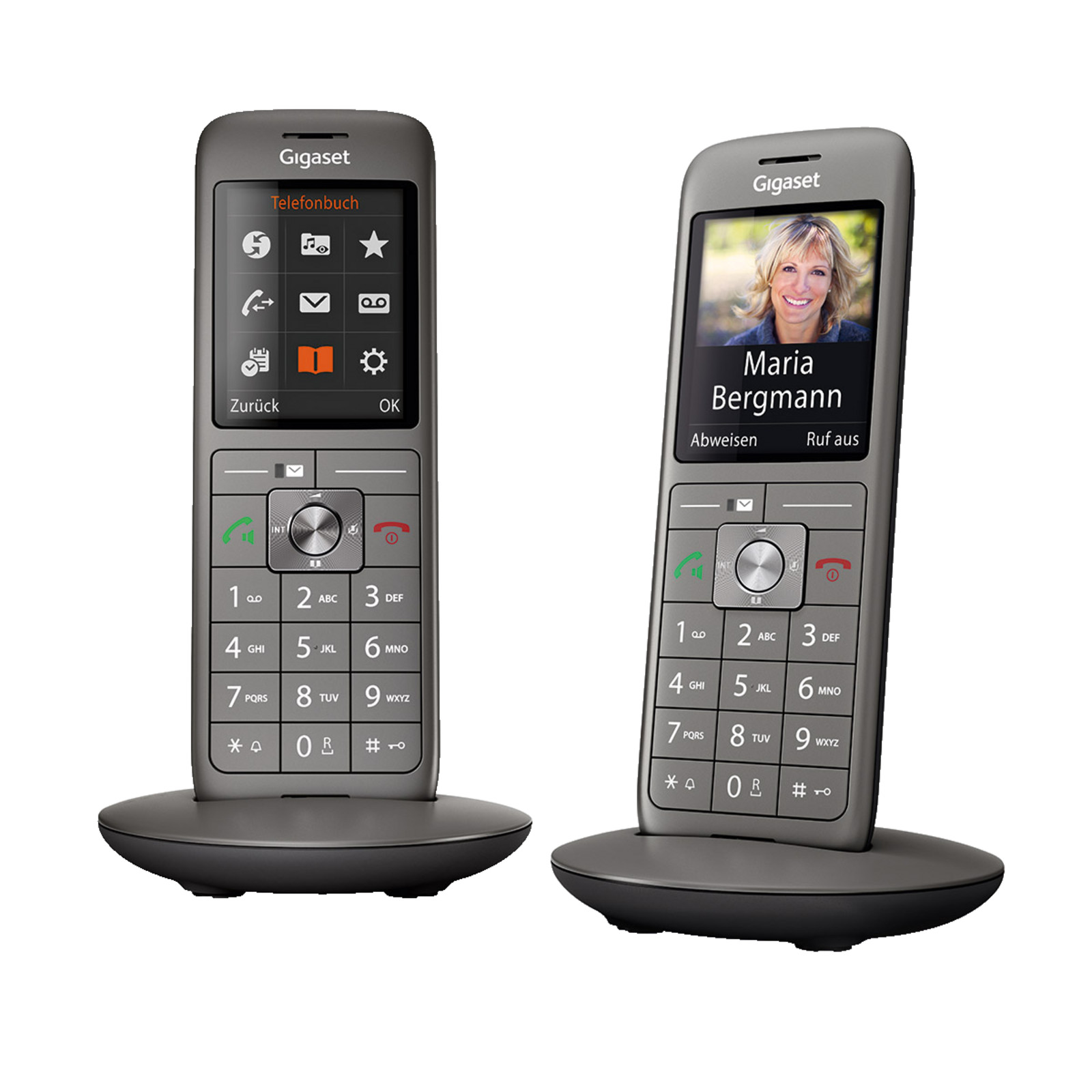 GIGASET CL660 HX DUO Schnurloses Telefon, Anthrazit/Schwarz eBay