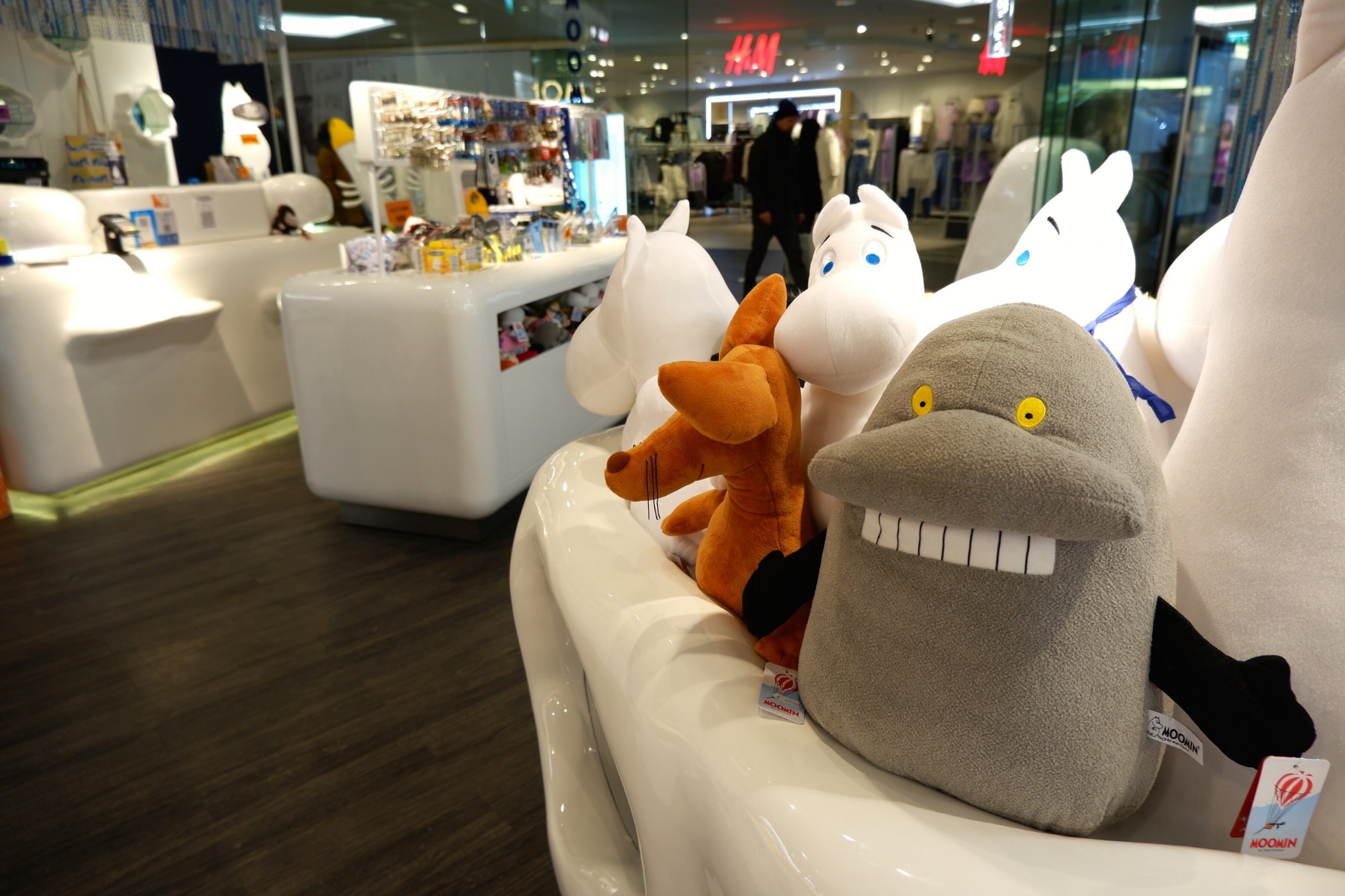 A new, bigger Moomin Shop has opened in Helsinki!