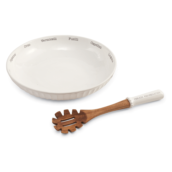 Circa Pasta Bowl Set Mud Pie