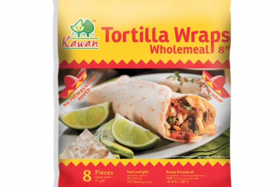 Kawan Tortilla Wraps Wholemeal 8" myaeon2go
