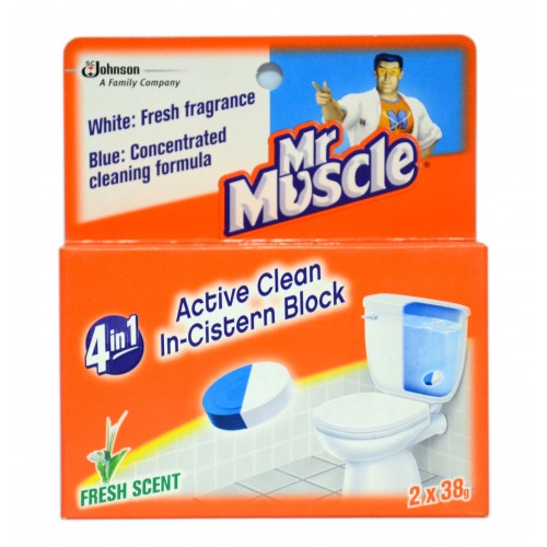 Mr. Muscle Active Clean InCistern Block myaeon2go