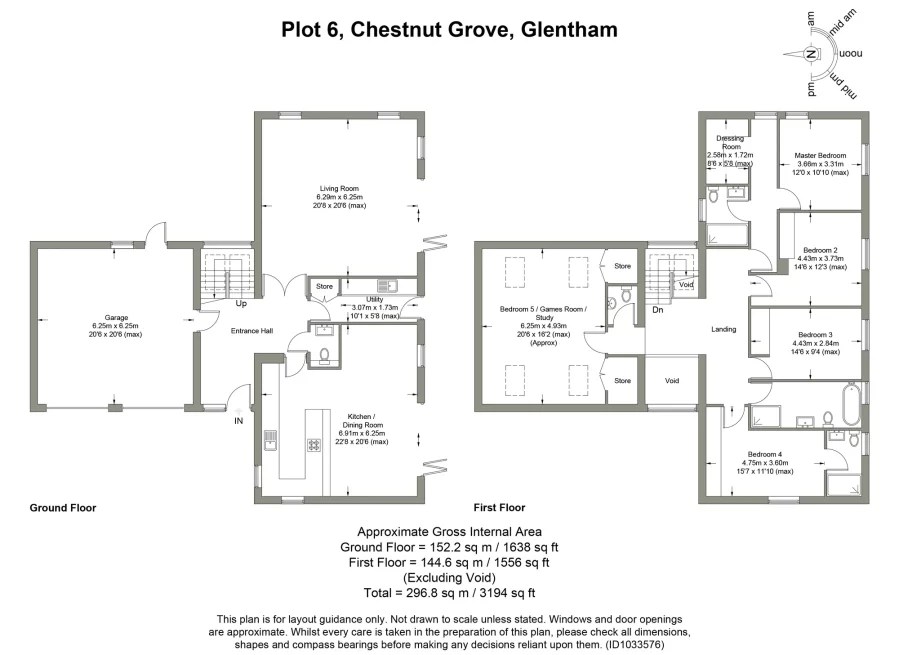 Plot 6, Chestnut Grove, Market Rasen, LN8 2EU Market Rasen new
