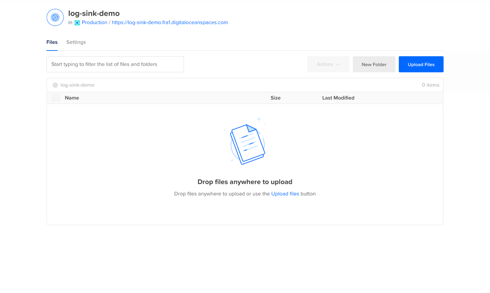 Send logs to DigitalOcean Spaces from Northflank — Northflank
